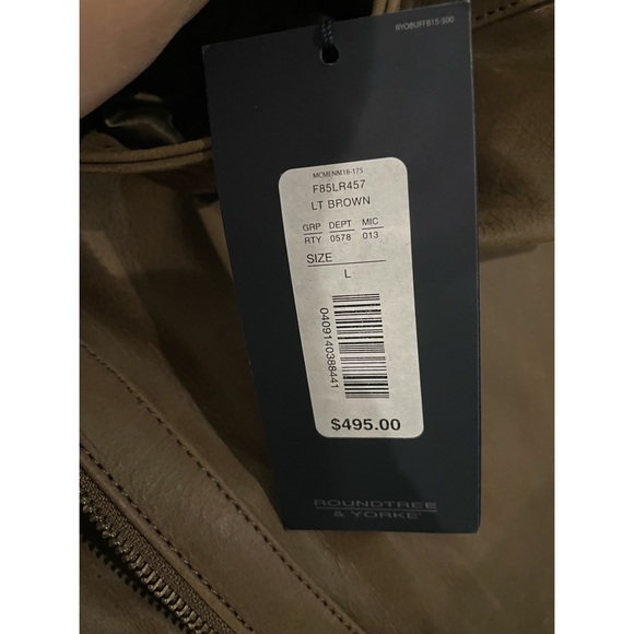 SMOOTH BUFFALO LEATHER JACKET - Picture 6 of 6